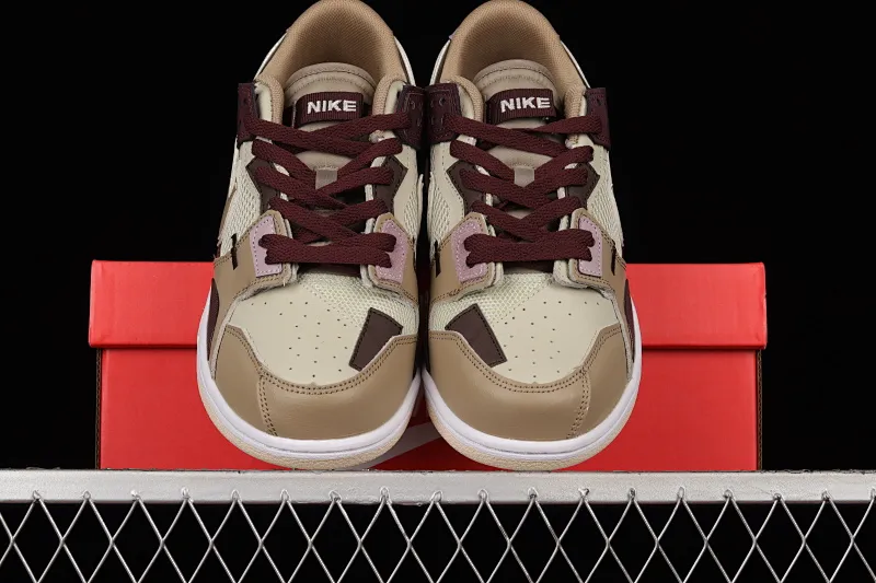 All categories Nk SB Dunk series Nk SB Dunk Low low-top skate shoes Nk Dunk Scrap stitching low-top skate shoes DH7450-100